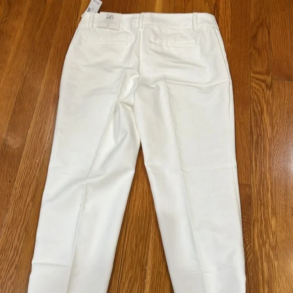 ROZ & ALI  beautiful Royal Blue Ankle  pant Size 8 zipper design side bottom leg - Picture 14 of 16